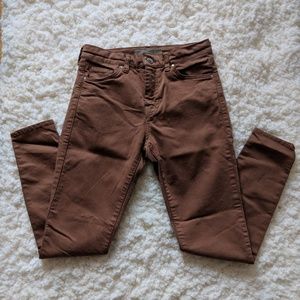 Topshop Moto Leigh High Waist Jeans